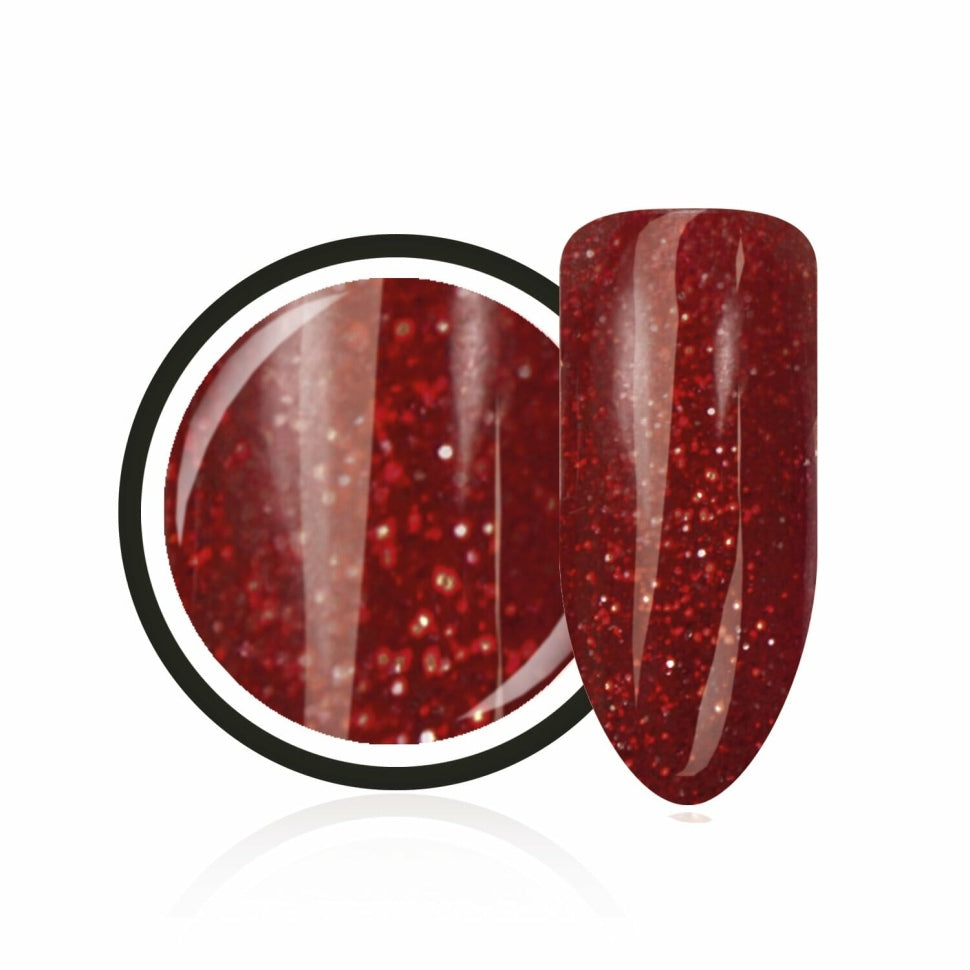 Farbgel "Sparkle Red" von Trendnails 5ml (TPO-free)