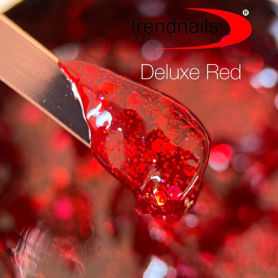 Soak-Off Acrylic Gel 15ml Jar – 'Deluxe Red' by Trendnails