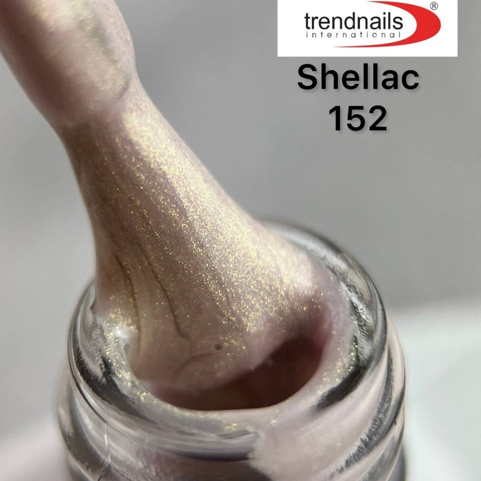 Shellack UV-Lack Shimmer Pearl Beige von Trendnails Nr.152 (10ml)