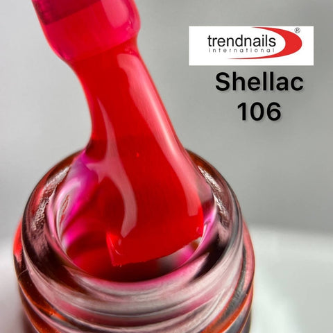 Shellack UV-Lack Pink Transparent von Trendnails Nr.106 (10ml)