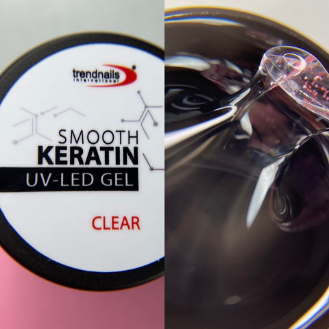 HEMA-free Smooth Keratin UV-LED Gel Clear 5-30ml from Trendnails