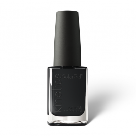 Nagellack SolarGel (lufttrocknend) Jet Black 15ml Nr.188 von Kinetics