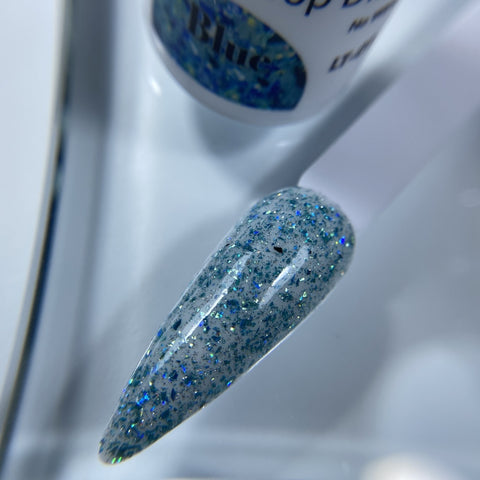 Laser Top Disco Blue (Glanzgel ohne Schwitzschicht) 10ml von Trendnails