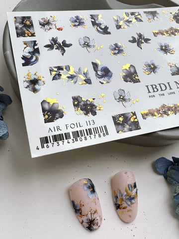 Sticker Air Foil 113 von IBDI Nails