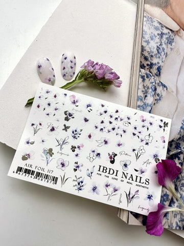 Sticker Air Foil 117 von IBDI Nails