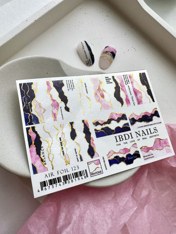 Sticker Air Foil 123 von IBDI Nails