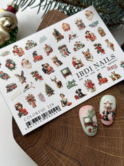 Sticker COLORFUL Nr.229 di IBDI Nails