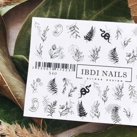 Sticker n. 540 di IBDI Nails