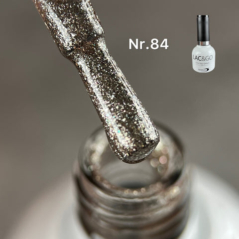 3 in 1 Lac & Go UV-Lack (Base+Lack+Top in einem) Nr. 84 (TPO-free)