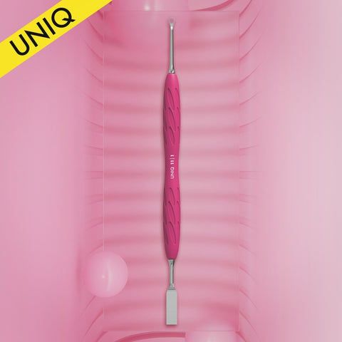Pusher for cuticles with silicone handle (sterilisable) STALEKS UNIQ PQ11/1