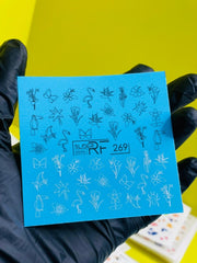 Sticker Design RF269 (Adesivi dissolvibili in acqua)