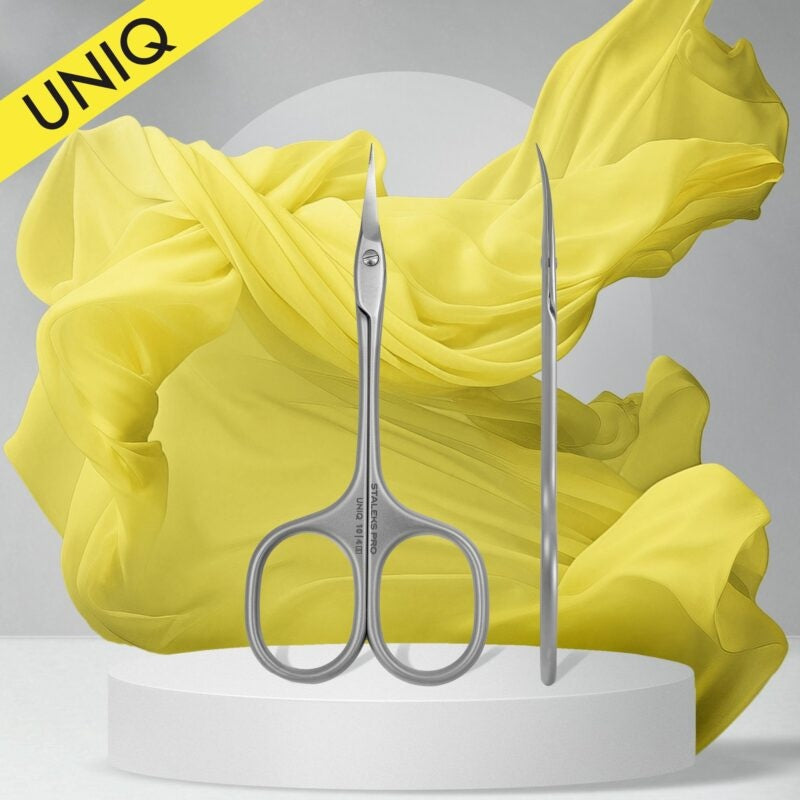 Neu Professionelle Nagelhautschere "Ballerina" UNIQ 10 TYPE 4