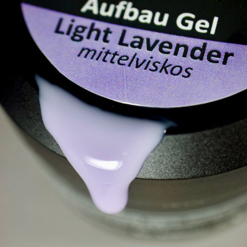 Selbstglättendes Aufbau Gel 5-50ml (mittelviskos) von NOGTIIKA 'Light Lavender'