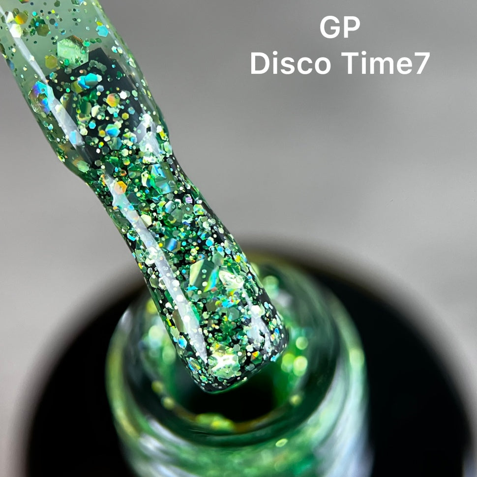 Gel Polish Kollektion Disco Time in 6 verschiedenen Farben von NOGTIKA  (8ml)