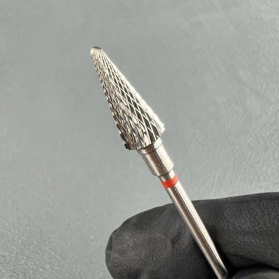 Accessorio per fresatura in carburo di tungsteno fine (rosso) 6mm di STALEKS