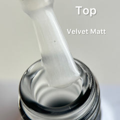 Top Coat Velvet Matt NO WIPE 10ml di Love My Nails