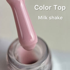 Top Coat Color Milk Shake NO WIPE 10ml di Love My Nails