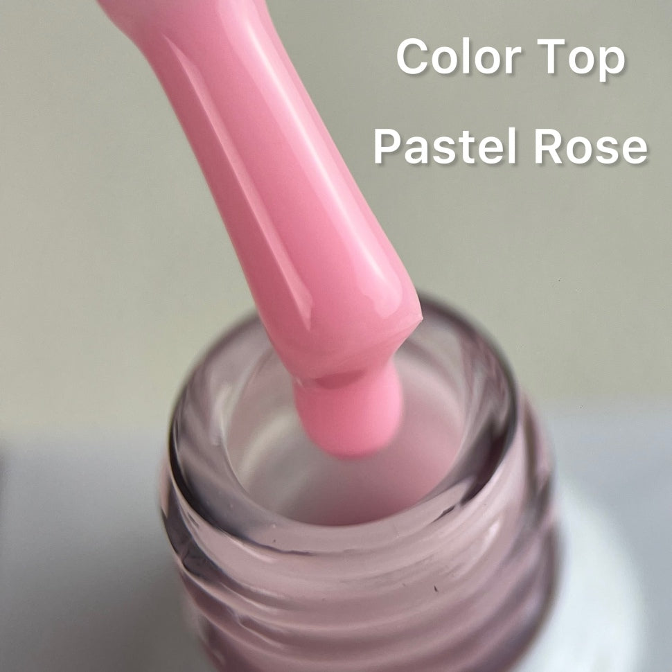 Color Top Coat Pastel Rose NO WIPE 10ml from Love My Nails