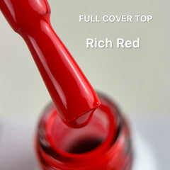 Full Cover Top Coat Rich Red NO WIPE 10ml di Love My Nails