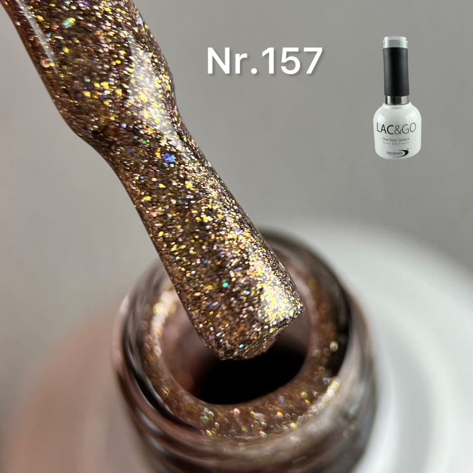 Lac & Go 3in1 UV-Lack 10ml  Nr. 157 (TPO-free)