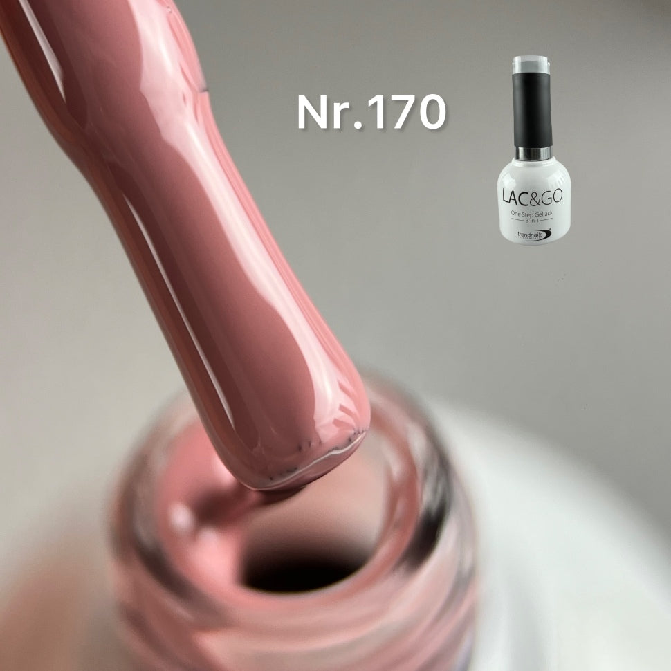 Lac & Go 3in1 UV-Lack 10ml  Nr. 170  (TPO-free)