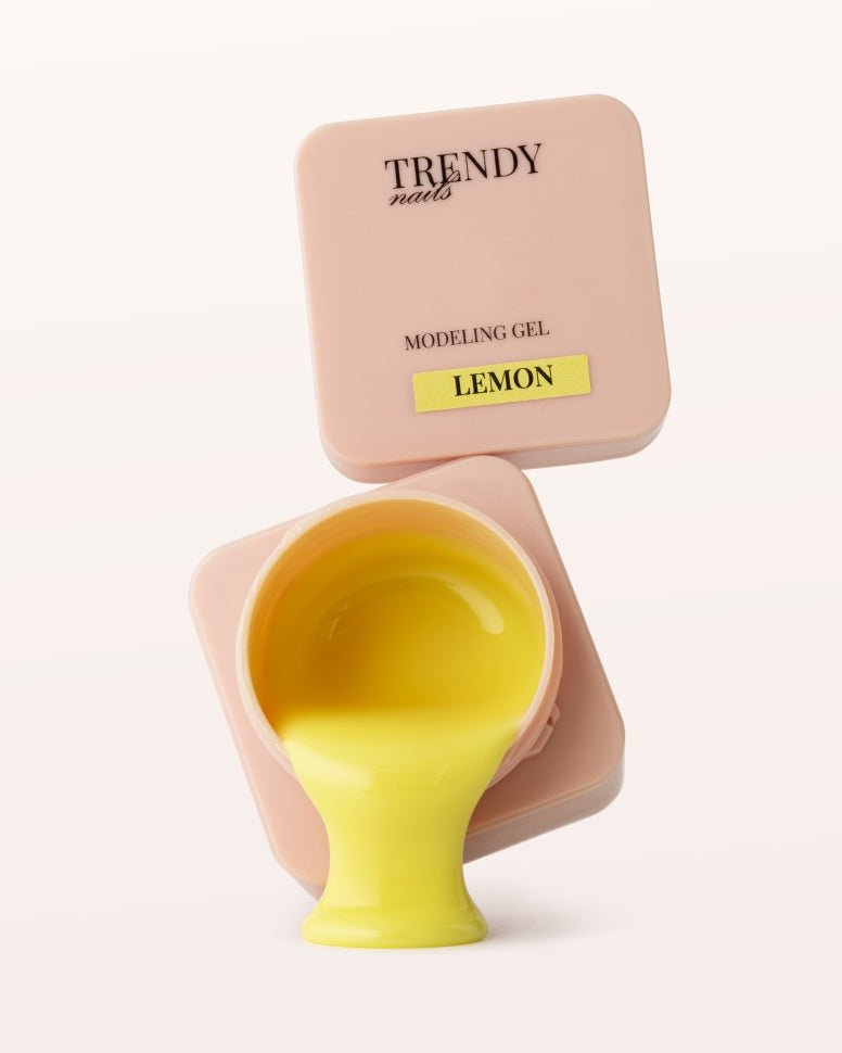 Гелевое моделирование саморазглаживающее «Лимон» от Trendy Nails (15/30 мл)