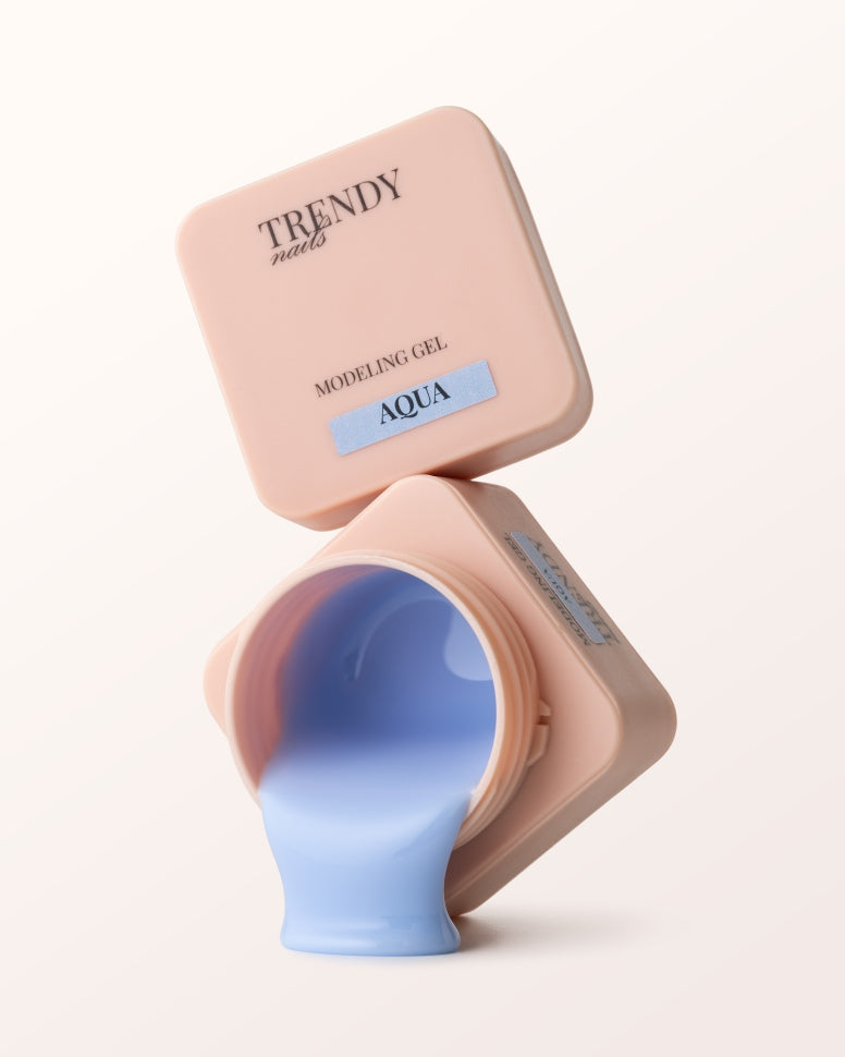 Modeling Gel selbstglättend „Aqua“ von Trendy Nails (15/30ml)(TPO/HEMA-Free)