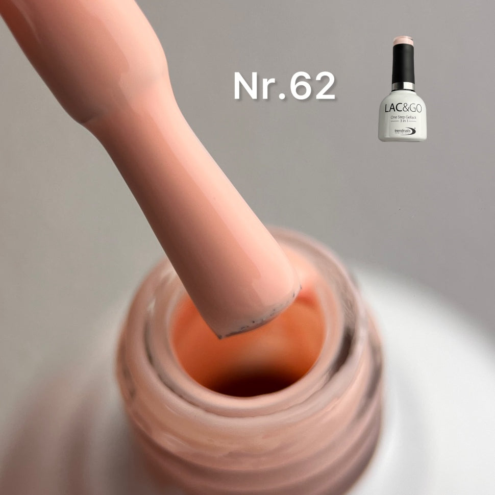 Lac & Go UV-Lack Cotton Candy Rose Nr. 62