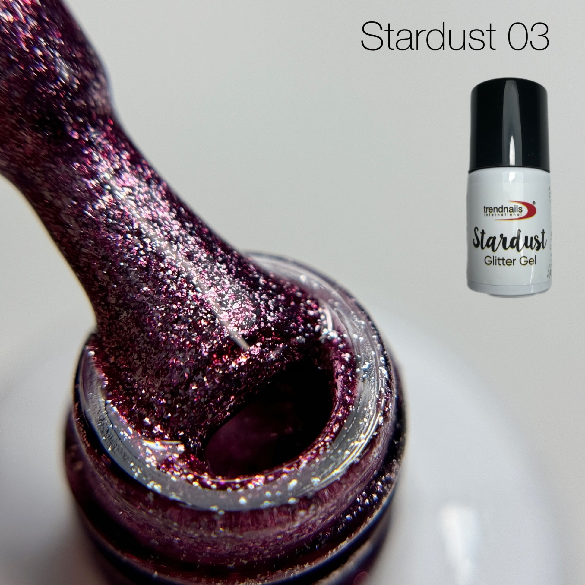 Stardust Glitter Gel Polish 10 ml von Trendnails