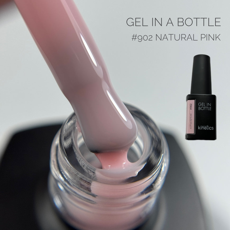 Kinetics GEL IN BOTTLE PINK NATURALE Nr. 902