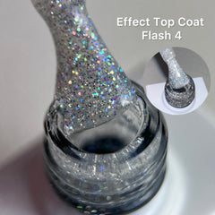 Effect Top Coat Flash 4 БЕЗ ЛИПКОГО СЛОЯ 10 мл от Love My Nails
