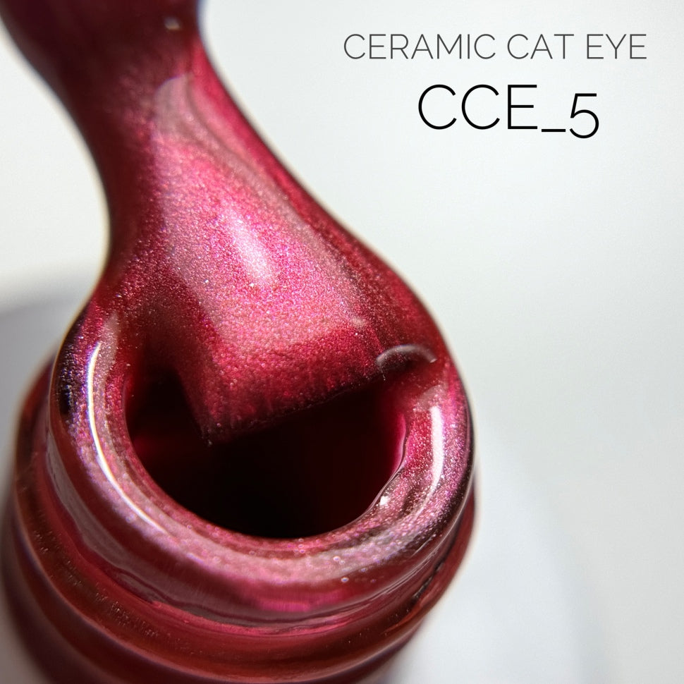 Ceramic Cat Eye Polish 5 Farben 10 ml von Trendnails