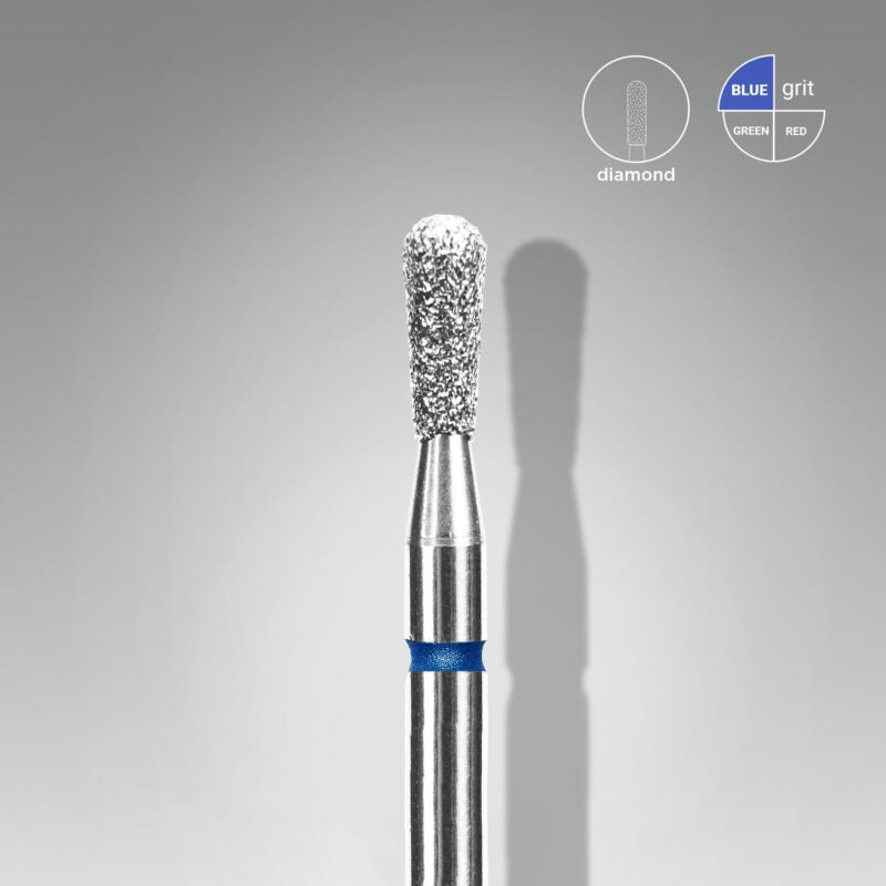 Milling cutter attachment angle diamond bit medium (blue) 2.3 mm working part 5 mm from STALEKS