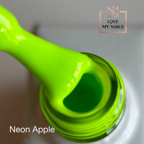 Full Cover Top Coat Neon Apple NO WIPE 10ml von Love My Nails