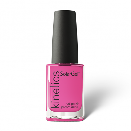 Nail polish SolarGel (air-drying) PINK DRINK 15ml No.370 by Kinetics