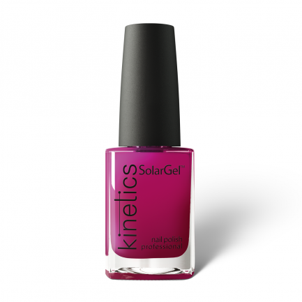 Nail Polish SolarGel (air-drying) Mirror-Like Red 15ml No.418 by Kinetics