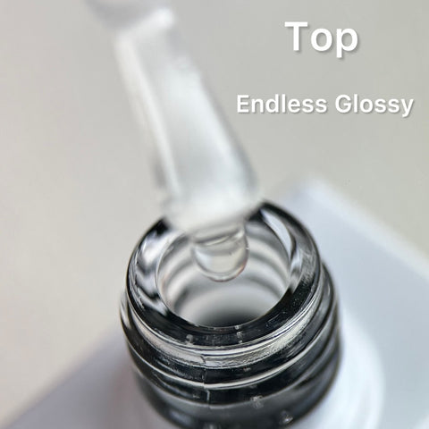 Top Coat Endless Glossy NO WIPE ohne UV Schutz 10ml von Love My Nails