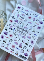 Slider with foil (water-soluble stickers) from VS Nails 33