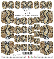 Wrap for Pedicure Mini 06 by VS Nails