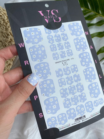 Wrap für Pediküre Maxi 115 von VS Nails