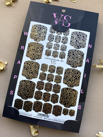 Wrap für Pediküre Maxi 93 von VS Nails