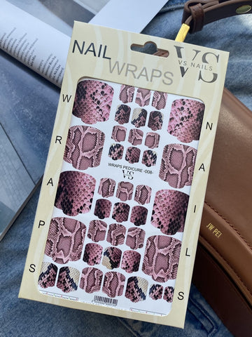 Wrap für Pediküre Maxi 08 von VS Nails