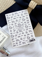 Slider maxi (водорастворимые наклейки) 77 от VS Nails