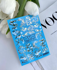 Slider con pellicola (adesivi idrosolubili) di VS Nails 101 COMBI FOIL