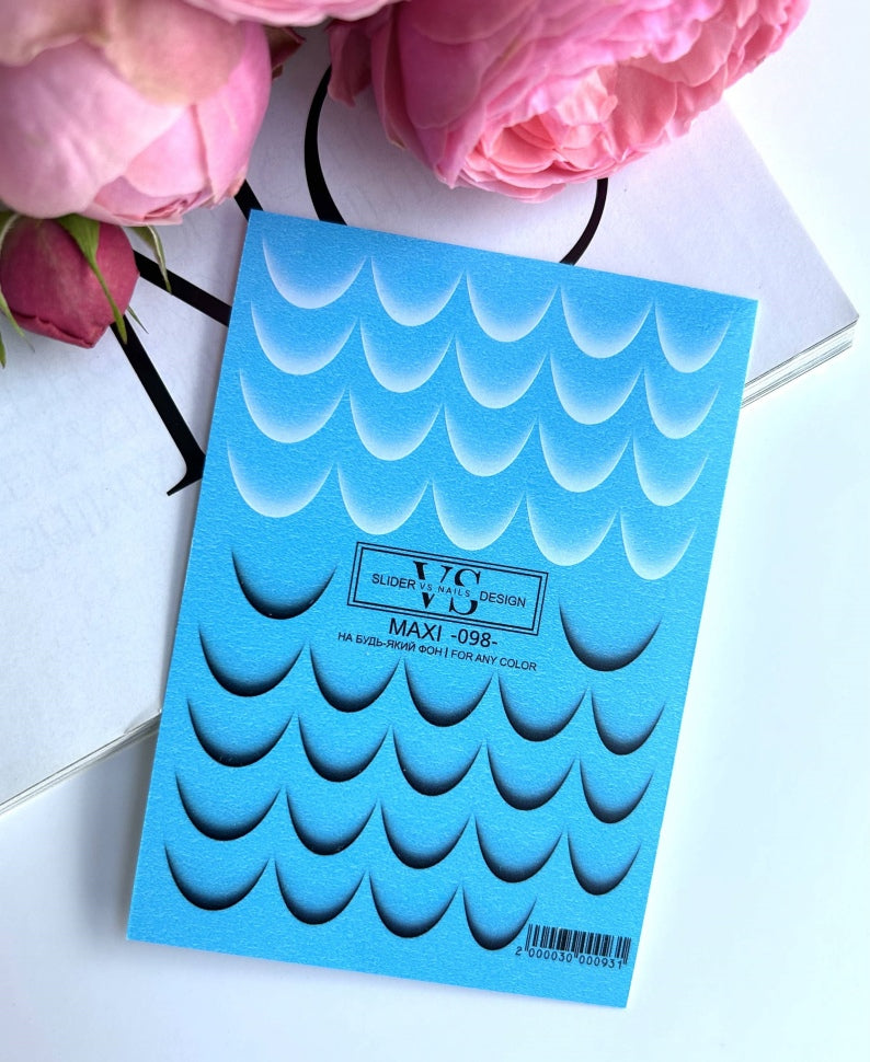 Slider maxi (водорастворимые наклейки) 98 от VS Nails