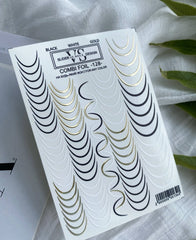 Слайдер с пленкой (водорастворимые наклейки) от VS Nails 128 COMBI FOIL