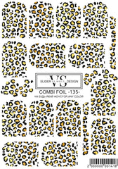 Slider с пленкой (растворимые наклейки) от VS Nails 135 COMBI FOIL