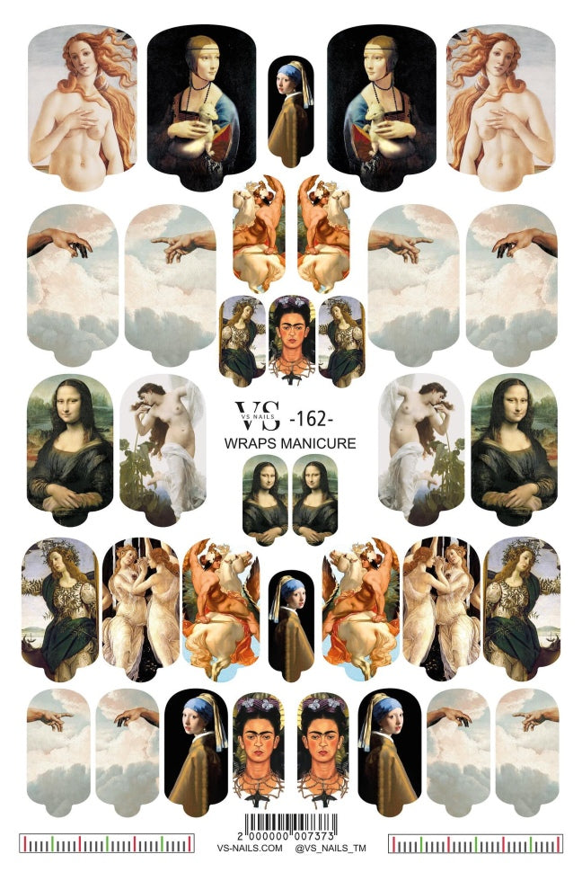 Wrap für Manicure Maxi 162 von VS Nails