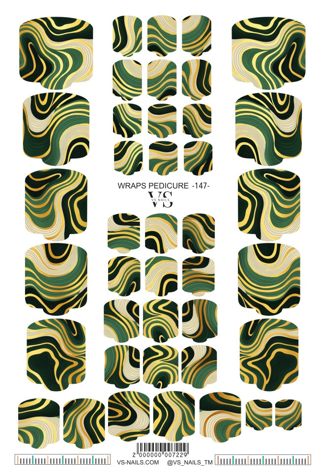 Wrap для педикюра Maxi 147 от VS Nails