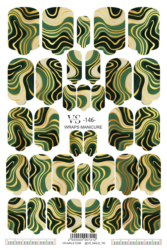 Wrap для маникюра Maxi 146 от VS Nails